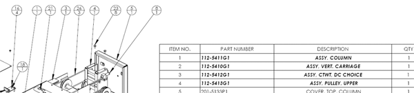 Illustrated Spare Parts Lists